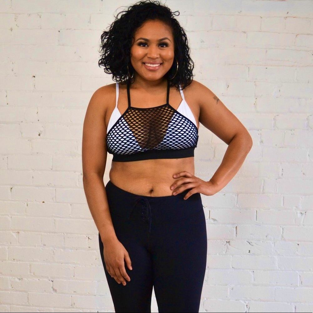Net sports bra